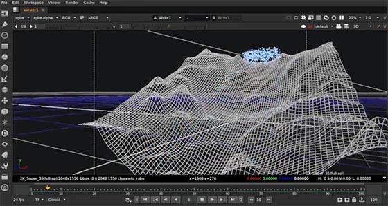 particle bounce dans Nuke