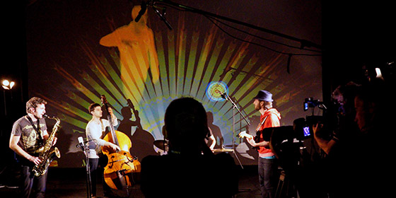 Tournage multicam d'un clip de jazz