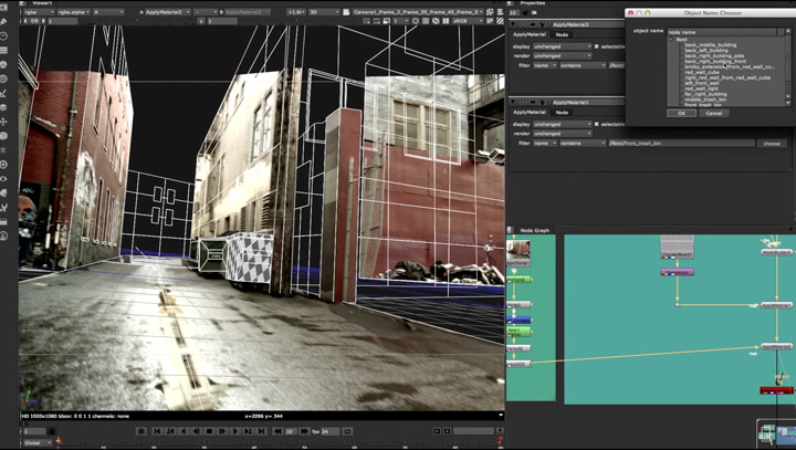 Nuke 8.0 continue d'améliorer sa gestion et création 3D, tous azimuts