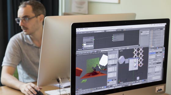 Formation Blender initiation, juillet 2018.