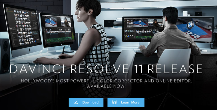 Da Vinci Resolve 11 disponible