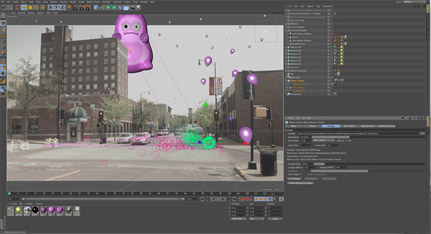 Cinema 4D R16 propose un nouveau motion tracker.