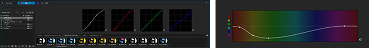 Les courbes d'étalonnage Adobe SpeedGrade CC 2014