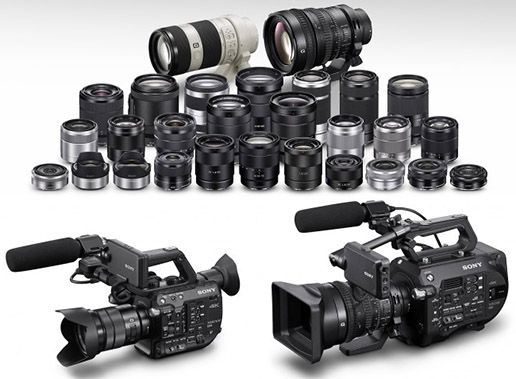 La gamme d'optiques Sony E grossit peu à peu, pour accompagner les Reflex Sony et caméras Sony FS5 et FS7