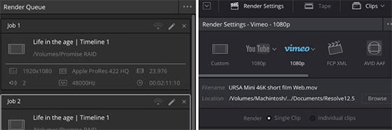 DaVinci Resolve est un outil moderne adapté aux diffusions actuelles et futures...