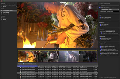 Final Cut Pro X et l'import de médias