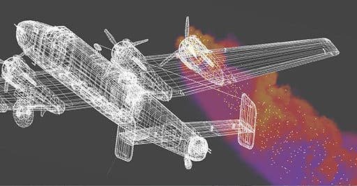 Fusion combine un espace 3D complet, la création 3D d'objets simples, l'import 3D, avec un système particulaire 3D en interaction avec les objets gérés dans cet espace...