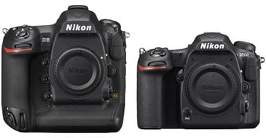 Nikon D5 et D500