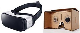 Samsung Gear et Google Cardbox