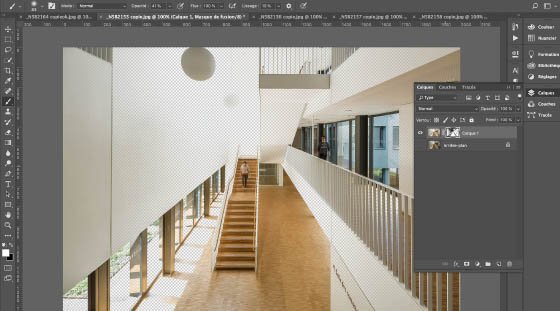 Montage sous Photoshop