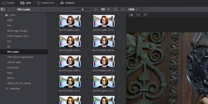 Davinci-Resolve-15-0-lut-browser