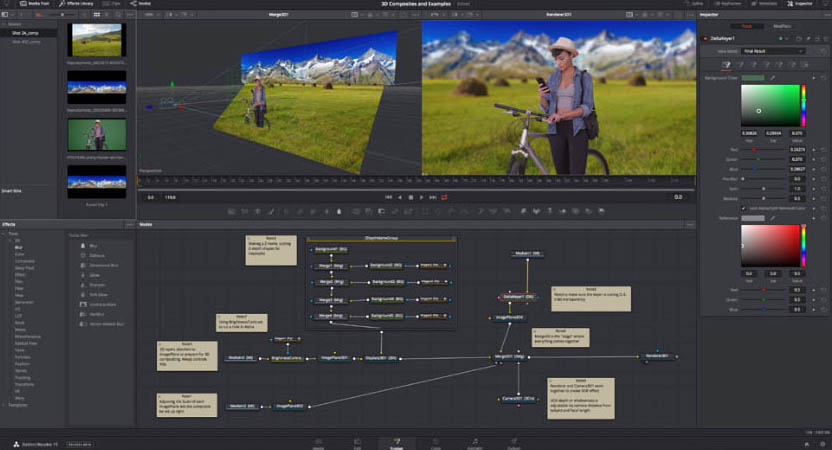 Davinci-Resolve-15-fusion-interface